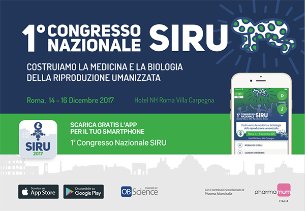 Visualizza  Rilascio ufficiale App del Primo Congresso Nazionale SIRU su entrambe le piattaforme