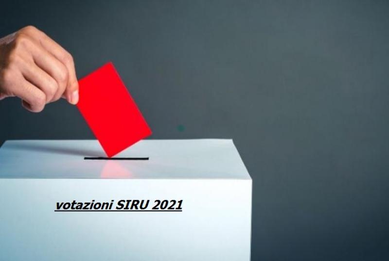 Visualizza Votazioni SIRU 2021 - Consiglio direttivo, Responsabili del coorinamento dei GIS e Coordinatori dei GIS
