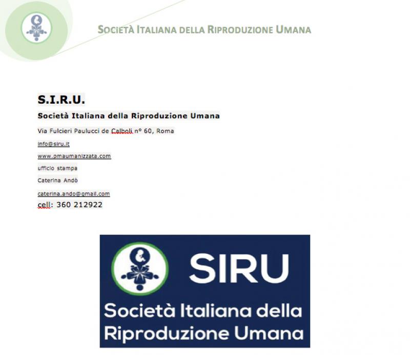 Visualizza Comunicato stampa - Primo congresso siciliano della SIRU